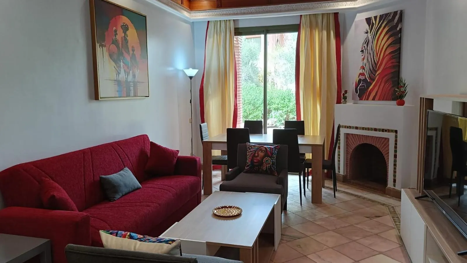 Appartement Hibiscus 3 Chambres Avec Piscine Marrakesh